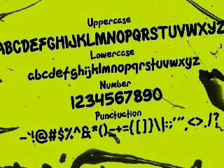 Gummy Mucus Funny Display Font