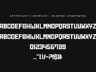 Black Gonster font