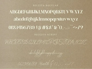 Belgita - Elegant Font Duo