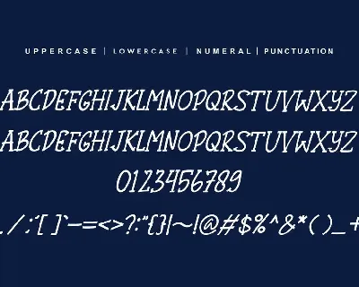 Marjineal font