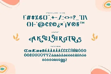 April Leashes - A Unique Serif Font