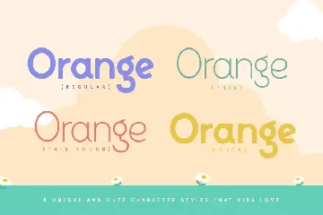 Gingo Kids - Unique Funny Kids Font