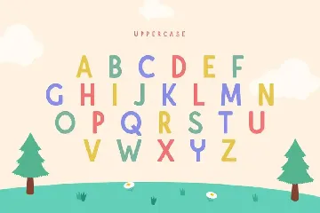 Gingo Kids - Unique Funny Kids Font