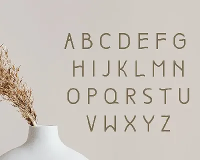 Boho Unique Display Font