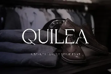 Quiela - Luxury Serif Font