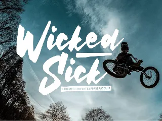 Wicked Sick font