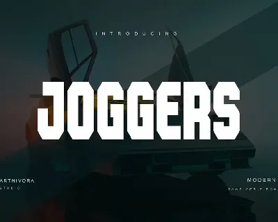 Joggers - Sans Serif Font