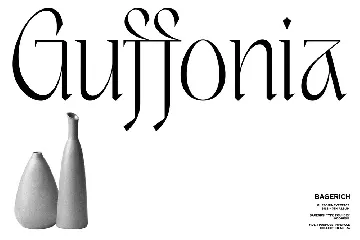 Guffonia font