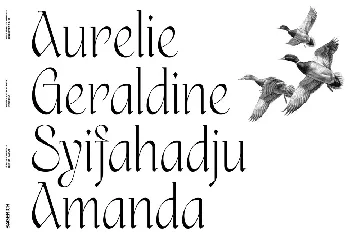 Guffonia font