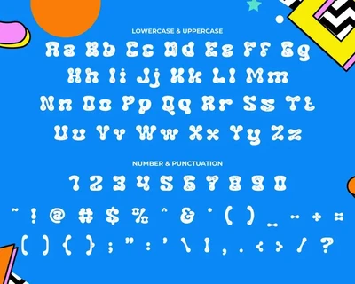 Funky Sign - Groovy Hipster Font