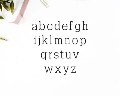 Ahijah A Clean Serif Font Family