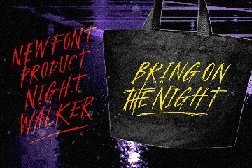 Night Walker font