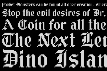 Waves CPC font