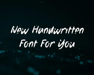 Rushfix - Font