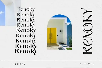 Kenoky Typeface font