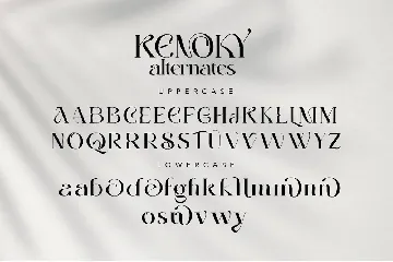 Kenoky Typeface font