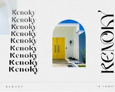 Kenoky Typeface font