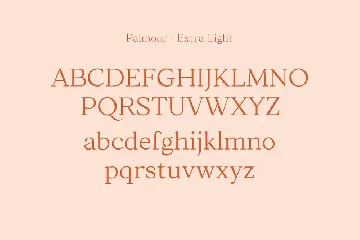 Palmour - Elegant Light Serif font