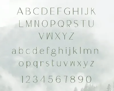 Thin Serif Unique Display Font