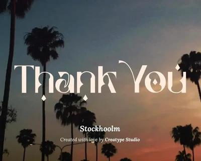 Stockhoolm Medieval Serif font