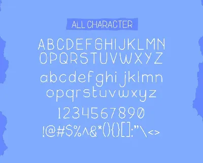 Sticky Rough font