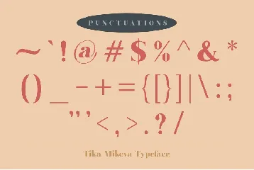 Tika Mikeva - Elegant Serif Typeface font