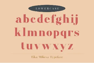 Tika Mikeva - Elegant Serif Typeface font