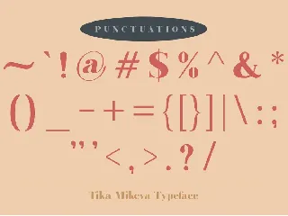 Tika Mikeva - Elegant Serif Typeface font