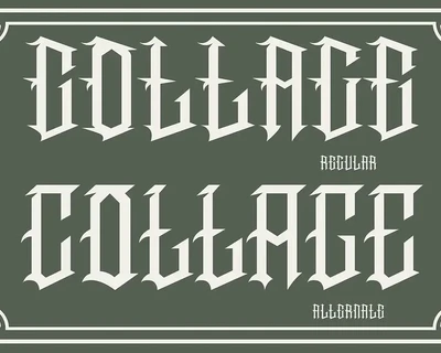 Cottage - Blackletter Font