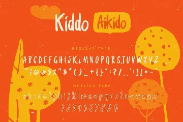 Kiddo Aikiddo font