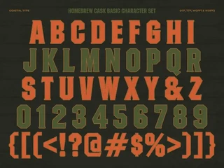 Homebrew Cask font