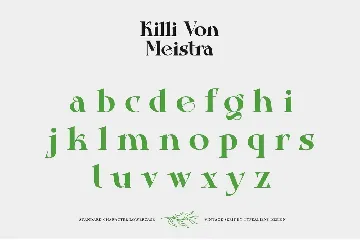 Killi Von Meistra font