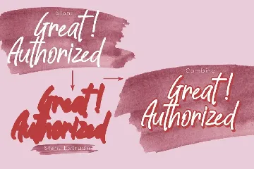 Great Authorized font