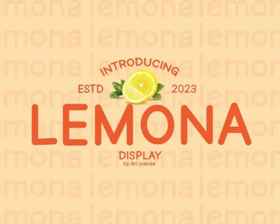 Lemona font