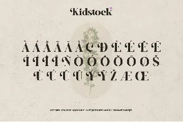 Kidstock font