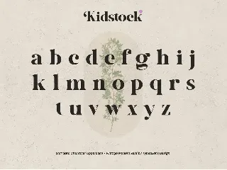Kidstock font