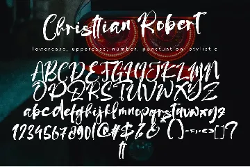 Christtian Robert font