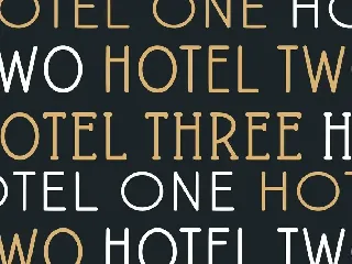 Hotel Modern Font Family