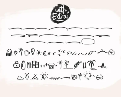 Winter Glows Brush Font