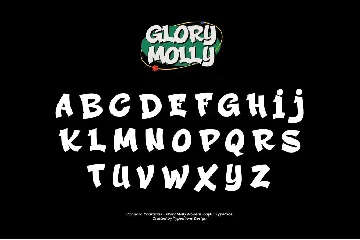 Glory Molly font