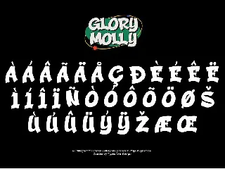 Glory Molly font