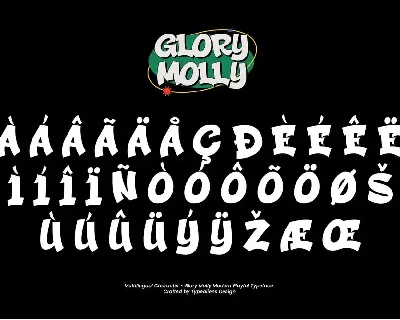 Glory Molly font