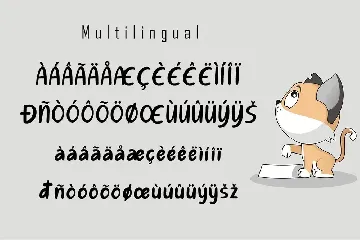 Bullost  Fun Display Font