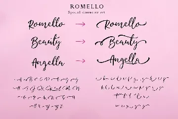 Romello font