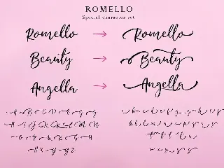 Romello font