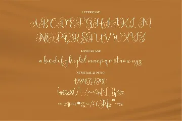 Dahlya Calisa Script Font