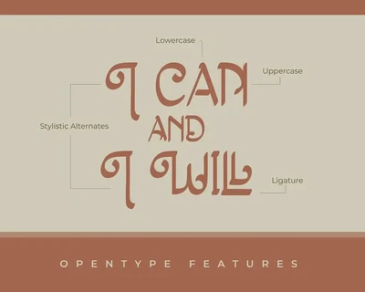 Arthelina | Display Font