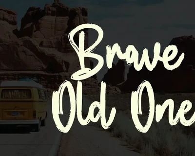 Better Cycles Handwritten Brush Font