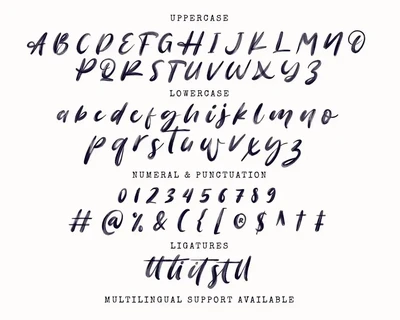 Palmist - SVG Script Font