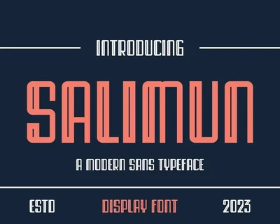 Salimun font